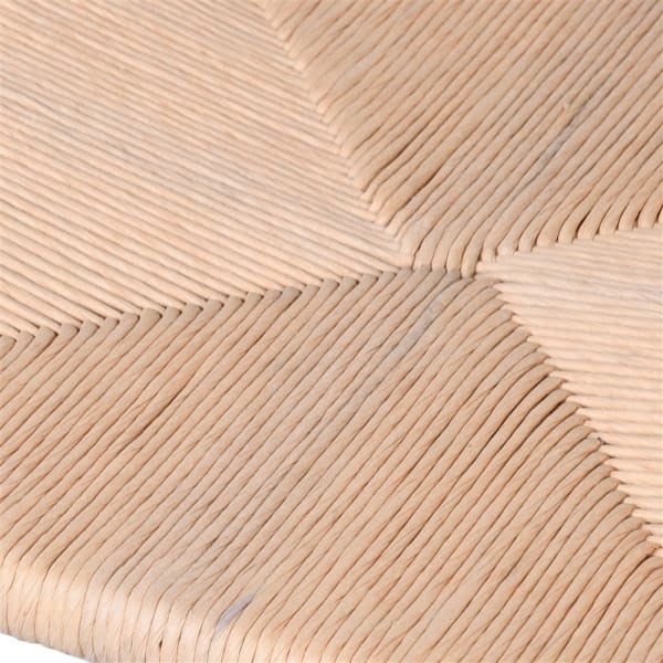 Black Elm Wishbone Dining Chair close up