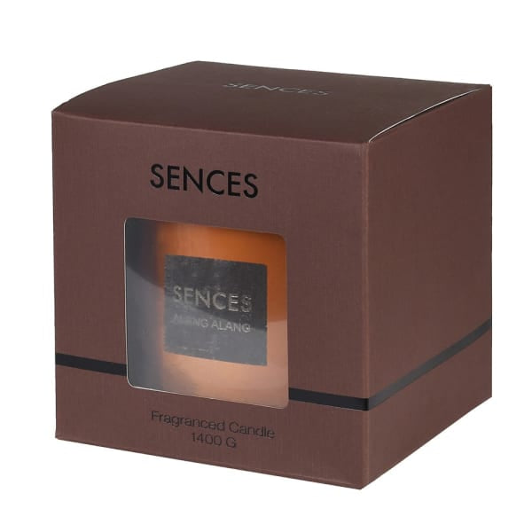 Sences Amber Large 3 Wick Candle in box