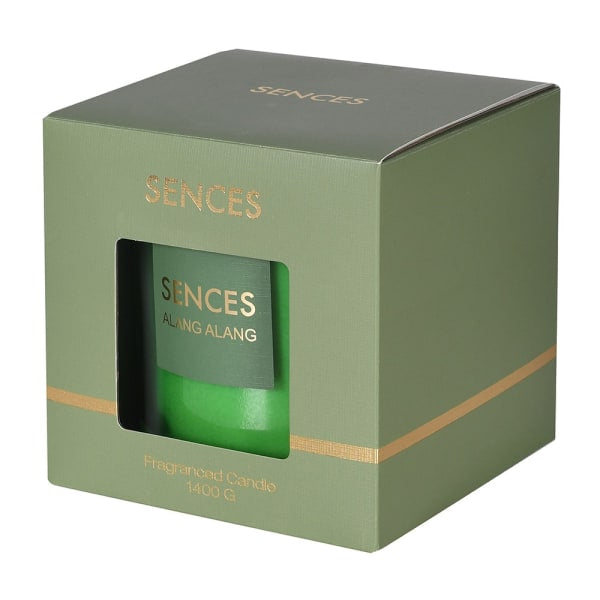 Sences Citrus Verdant Large 3 Wick Candle in box