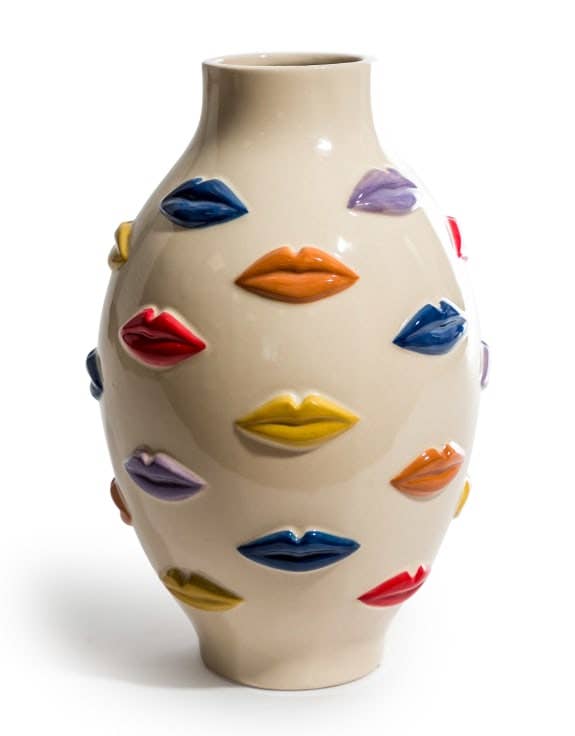 Large Multi Lips Vase