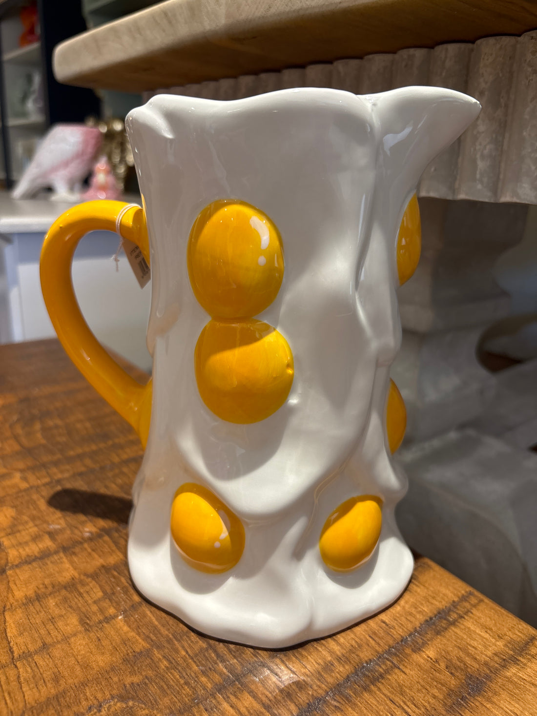 Multi Fried Egg Ceramic Serving Jug