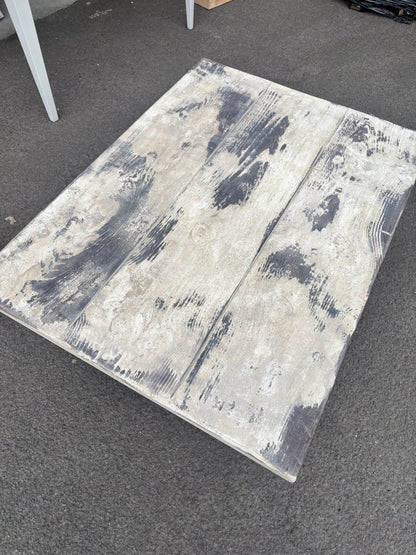Twin Pedestal Coffee Table