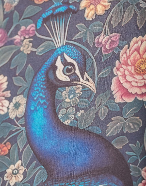 Boho Peacock Wall Hanging Canvas Print