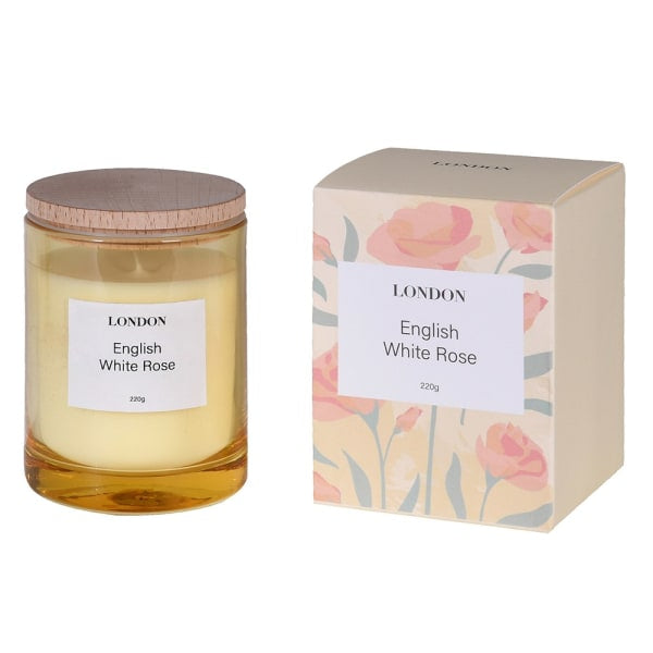 London Lidded Scented Candle with box