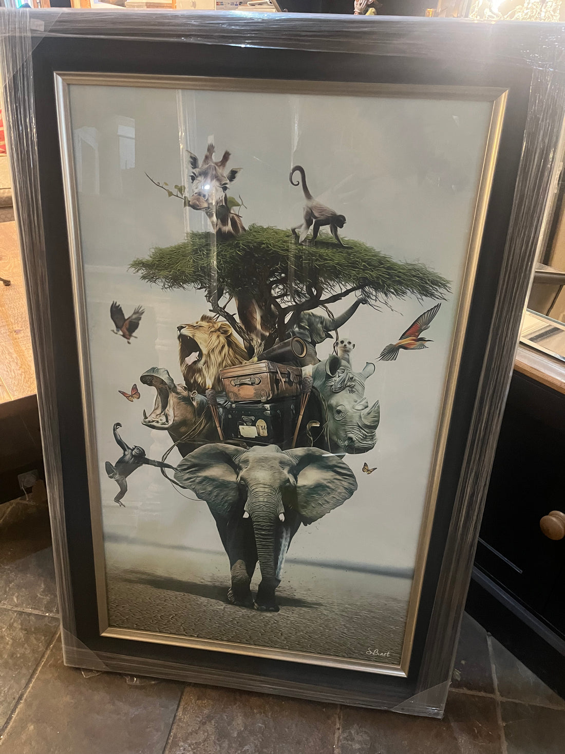 Savanna Framed Wall Art Sylvain Binet