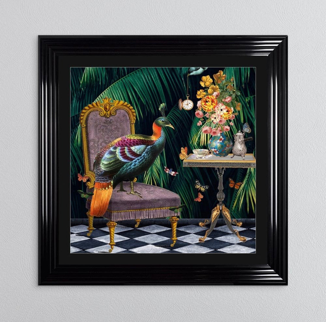 Tea Time Framed Wall Art