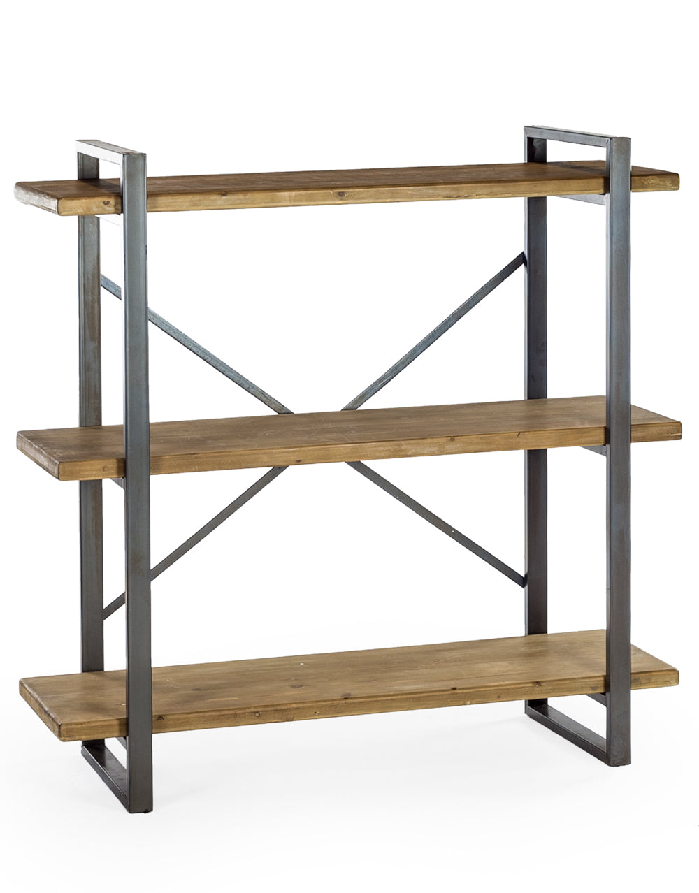 Camden Metal &amp; Wood Shelf Unit