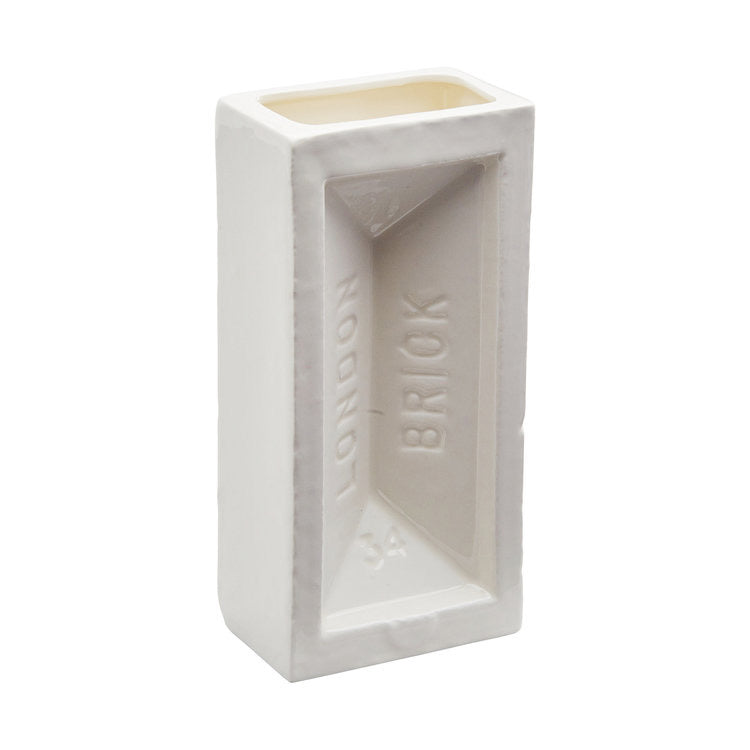 London Brick Vase White